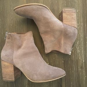 Steve Madden Suede Ankle Booties